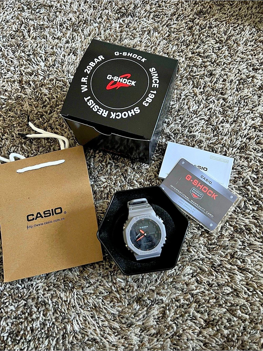 G-Shock Black & Red Watch NWT